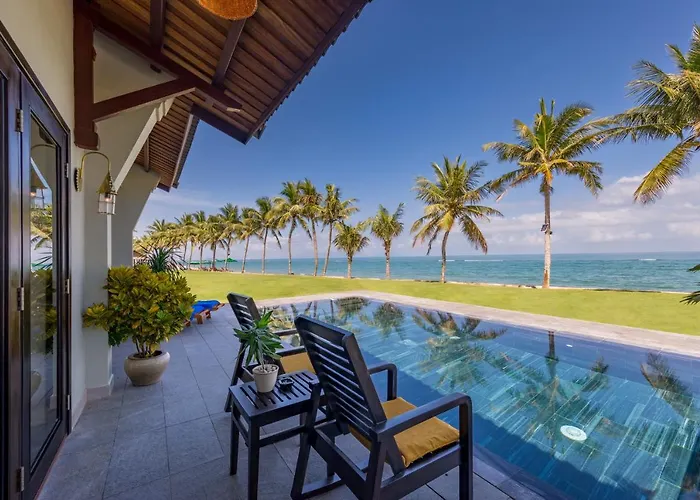 Villa med utsikt över oceanen